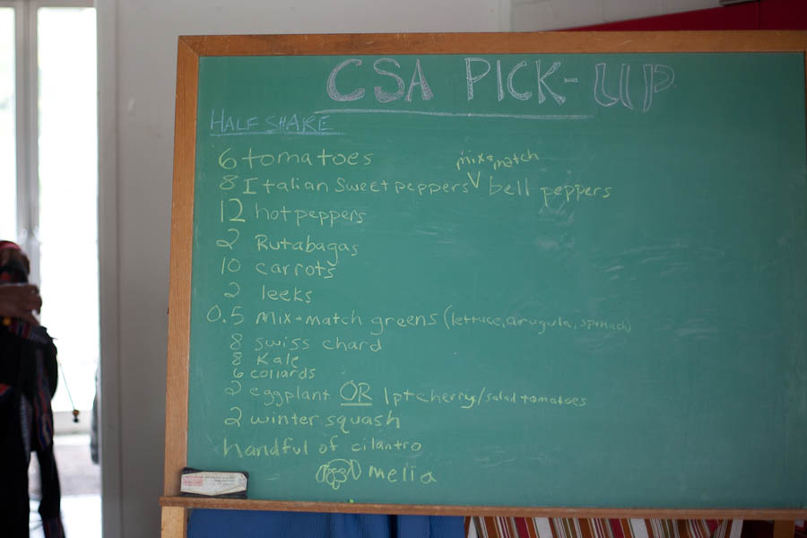 CSA stands for Community Supported Agriculture.